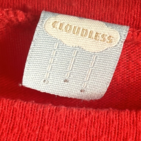 Oversized “Flawless” Print Lightweight Slub Pullover Shirt - Picture 7 of 10